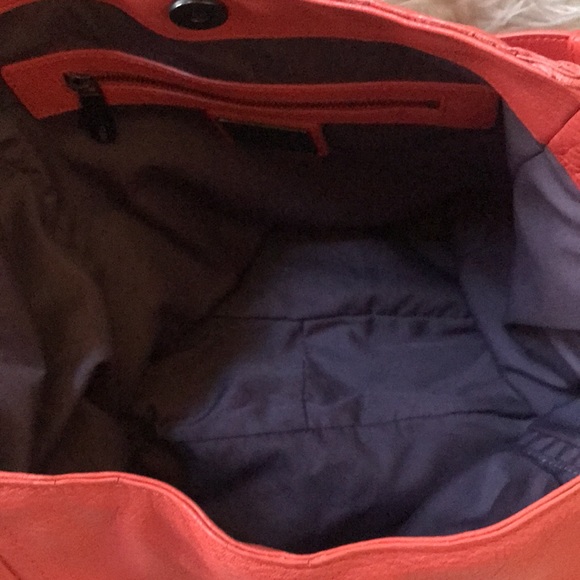 KOOBA Jonnie Coral Leather Hobo Shoulder Bag 🌸💼👜💼🌸 - Picture 5 of 13